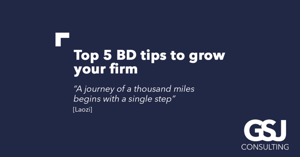 5 business development tips to help grow your small-to-medium professional services firm