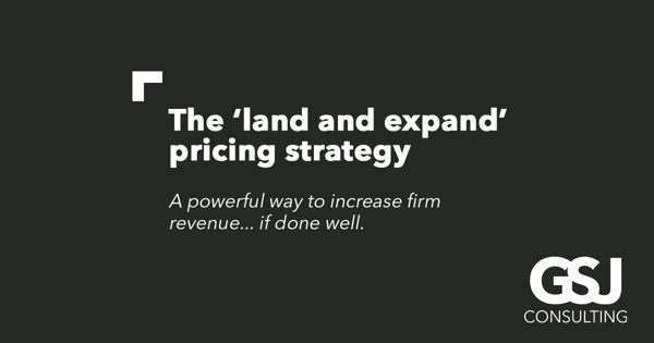 Implementing a ‘land and expand’ pricing strategy for business growth